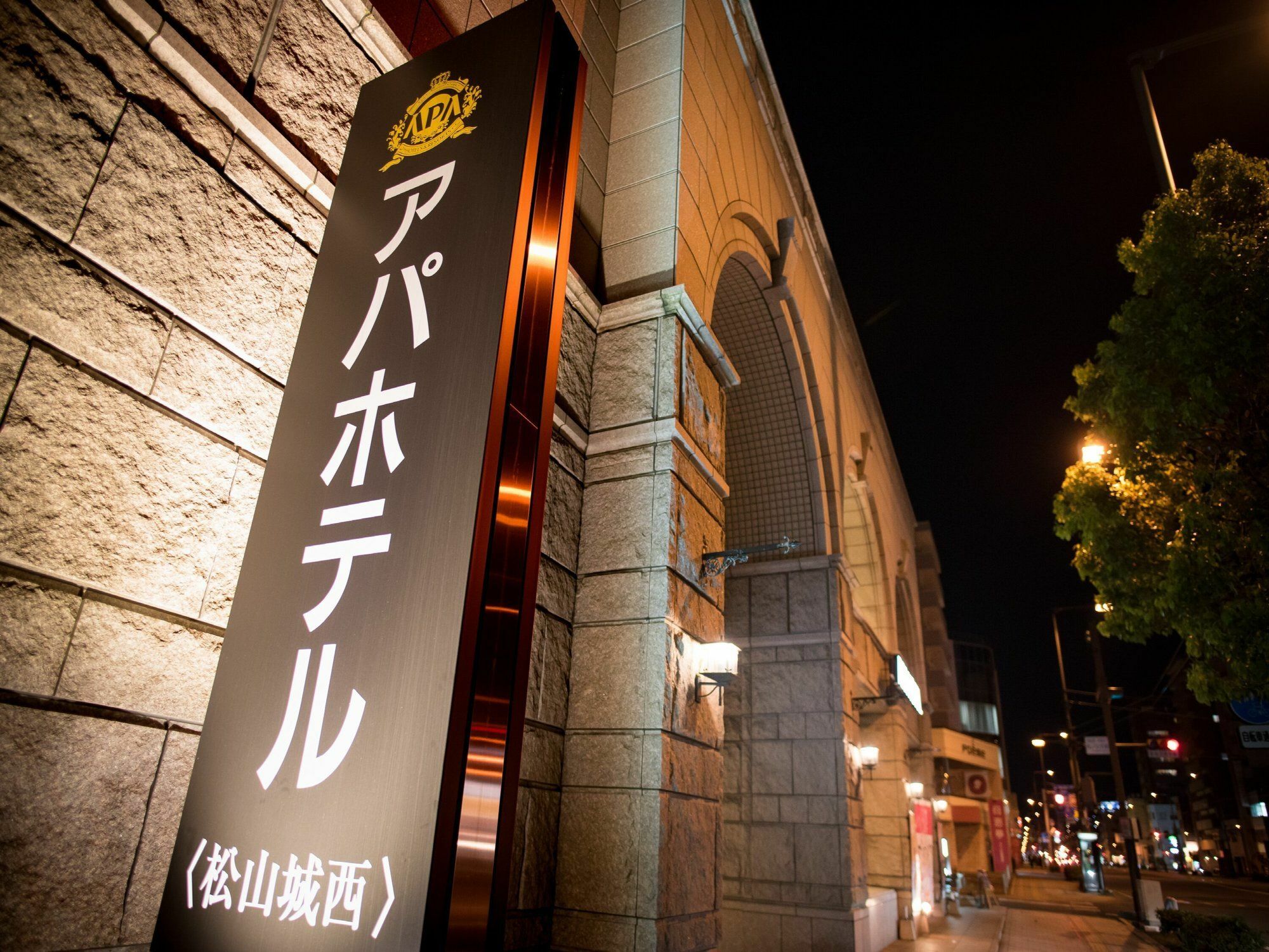 Apa Hotel Matsuyamajo-Nishi Matsuyama  Exterior foto